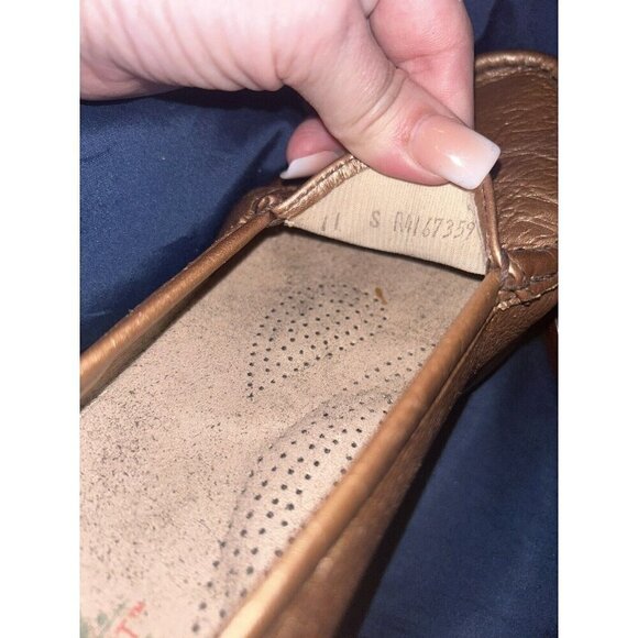 SAS Tripad Comfort Simplify Slip On Casual Loafers In Gold /Bronze Size 11 - Picture 8 of 8